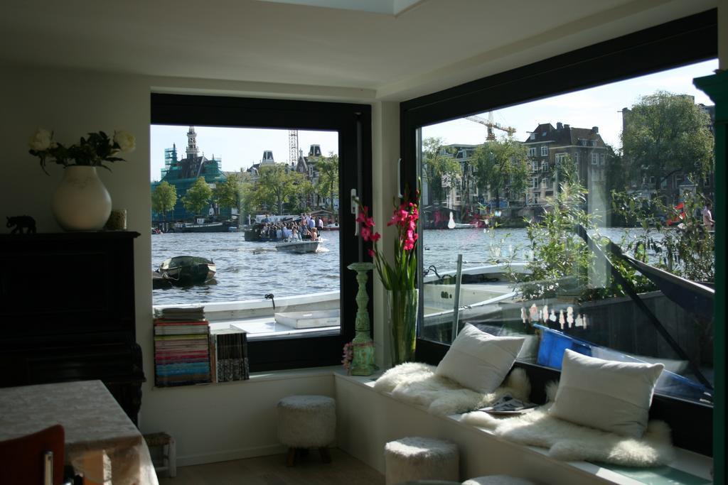 Houseboat Ark Van Amstel อัมสเตอร์ดัม ภายนอก รูปภาพ